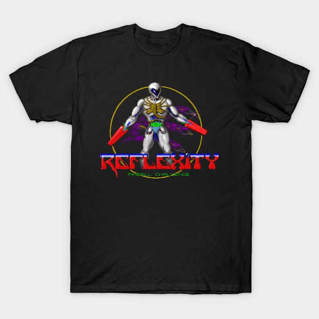 Reflexity - Pinball Challenge T-Shirt by iloveamiga